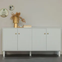 WOOOD Dressoirs|Dressoir Madu 160cm, kleur Wolkengrijs