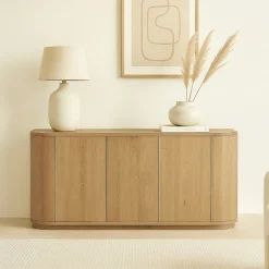 Livingfurn Dressoirs|Dressoir Novero Eiken, 170cm