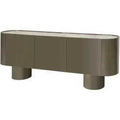 Richmond Interiors Dressoirs|Dressoir Radley Keramiek, 220cm, kleur Groen