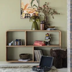 By-Boo Dressoirs|Dressoir Rigato Mangohout, 150cm Bruin