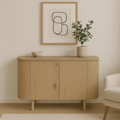 Livingfurn Dressoirs|Dressoir Tobago Eiken, kleur Naturel