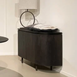 Livingfurn Dressoirs|Dressoir Tobago Eiken, kleur Espresso