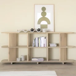 Eleonora Dressoirs|Dressoir Ty Eiken, 180cm