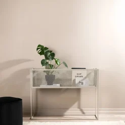 Nohr Dressoirs|Dressoir Verity Staal, 110cm Beige