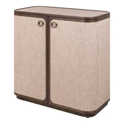 Richmond Interiors Dressoirs|Dressoir Willox Linnen en eiken, 90cm Bruin