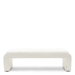 Rivièra Maison Eetkamerbanken|Eetkamerbank Brera Bouclé, 160cm