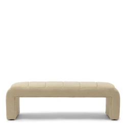 Rivièra Maison Eetkamerbanken|Eetkamerbank Brera Bouclé, 160cm