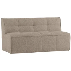 vtwonen Eetkamerbanken|Eetkamerbank Cluster Bouclé, 164cm, kleur Khaki bruin
