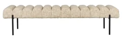 ZILT Eetkamerbanken|Eetkamerbank Krystal Geweven stof, kleur Beige