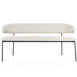 Eleonora Eetkamerbanken|Eetkamerbank Luka Bouclé 160cm