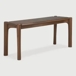 Ethnicraft Eetkamerbanken|Eetkamerbank PI Gevernist Teakhout, kleur Bruin