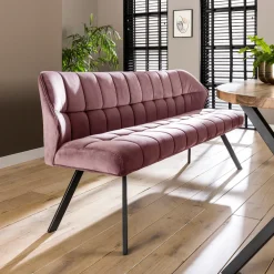 LifestyleFurn Eetkamerbanken|Eetkamerbank Thandie Velvet 180cm