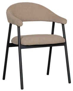 LABEL51 Eetkamerstoelen Met Armleuning|Eetkamerstoel Amaze Elite stof