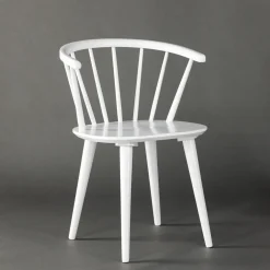 Nohr Eetkamerstoelen Met Armleuning|Eetkamerstoel Araseli Rubberhout