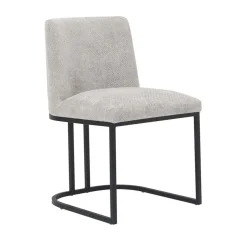 Tower Living Beige Eetkamerstoelen|Eetkamerstoelen Zonder Armleuning|Eetkamerstoel Archi