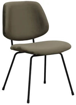 LABEL51 Eetkamerstoelen Velvet / Fluweel|Eetkamerstoelen Zonder Armleuning|Eetkamerstoel Bello Velvet