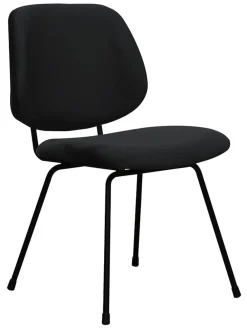 LABEL51 Eetkamerstoelen Velvet / Fluweel|Eetkamerstoelen Zonder Armleuning|Eetkamerstoel Bello Velvet