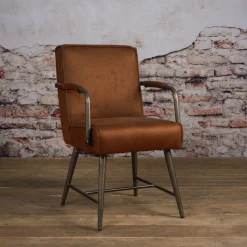 Tower Living Eetkamerstoelen Met Armleuning|Eetkamerstoel Belmonte met armleuning