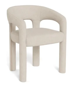 Bendt Chenille Eetkamerstoelen|Eetkamerstoelen Met Armleuning|Eetkamerstoel Blandon Chenille