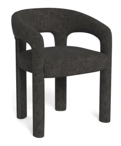 Bendt Chenille Eetkamerstoelen|Eetkamerstoelen Met Armleuning|Eetkamerstoel Blandon Chenille