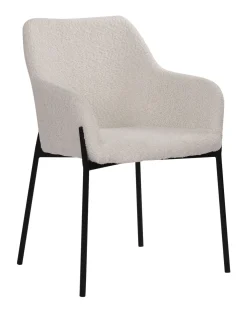 Artistiq Living Eetkamerstoelen Bouclé / Teddy|Eetkamerstoelen Met Armleuning|Eetkamerstoel Brindy Bouclé
