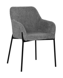 Artistiq Living Eetkamerstoelen Bouclé / Teddy|Eetkamerstoelen Met Armleuning|Eetkamerstoel Brindy Bouclé