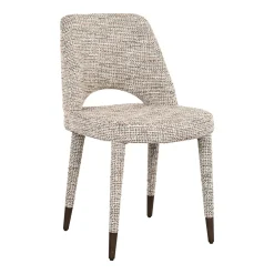Richmond Interiors Beige Eetkamerstoelen|Eetkamerstoelen Zonder Armleuning|Eetkamerstoel Cecilia Be Trendy, kleur Naturel