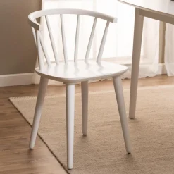 Bendt Eetkamerstoelen Zonder Armleuning|Eetkamerstoel Chez Rubberhout