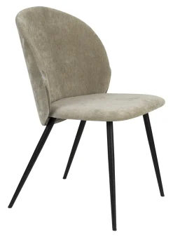 Zuiver Eetkamerstoelen Velvet / Fluweel|Beige Eetkamerstoelen|Eetkamerstoel Cozy Velvet