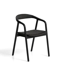 Kave Home Eetkamerstoelen Met Armleuning|Eetkamerstoel Derile Eikenhout