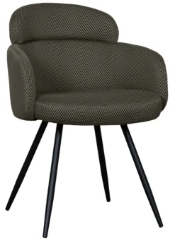 LABEL51 Eetkamerstoelen Met Armleuning|Eetkamerstoel Dinner Breathe stof