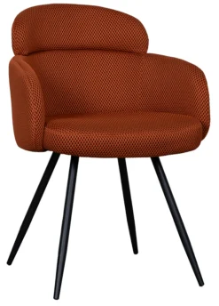 LABEL51 Eetkamerstoelen Met Armleuning|Eetkamerstoel Dinner Breathe stof