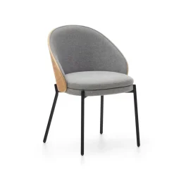 Kave Home Eetkamerstoelen Zonder Armleuning|Eetkamerstoel Eamy Essenhout