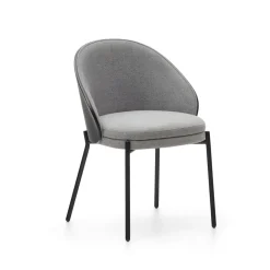 Kave Home Eetkamerstoelen Zonder Armleuning|Eetkamerstoel Eamy Essenhout