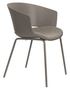 ZILT Beige Eetkamerstoelen|Eetkamerstoelen Met Armleuning|Eetkamerstoel Elam