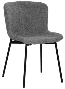 Artistiq Living Eetkamerstoelen Bouclé / Teddy|Eetkamerstoelen Zonder Armleuning|Eetkamerstoel Ellena Bouclé