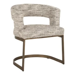 Richmond Interiors Beige Eetkamerstoelen|Eetkamerstoelen Met Armleuning|Eetkamerstoel Ellis Be Trendy, kleur Naturel