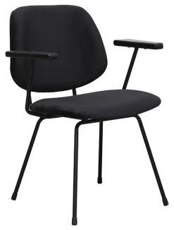 LABEL51 Eetkamerstoelen Velvet / Fluweel|Eetkamerstoelen Met Armleuning|Eetkamerstoel Gastron Velvet