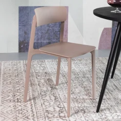 ZILT Eetkamerstoelen Zonder Armleuning|Eetkamerstoel Hassani