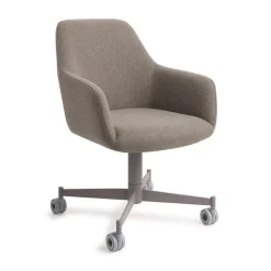 Jesper Home Eetkamerstoelen Met Armleuning|Eetkamerstoel Hiroo Caster Grey