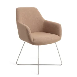 Jesper Home Eetkamerstoelen Met Armleuning|Eetkamerstoel Hiroo Cross Steel