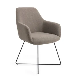 Jesper Home Eetkamerstoelen Met Armleuning|Eetkamerstoel Hiroo Cross Black