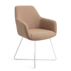 Jesper Home Eetkamerstoelen Met Armleuning|Eetkamerstoel Hiroo Cross White