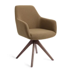 Jesper Home Eetkamerstoelen Met Armleuning|Eetkamerstoel Hiroo Revolve Oak Walnut