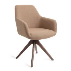 Jesper Home Eetkamerstoelen Met Armleuning|Eetkamerstoel Hiroo Revolve Oak Walnut