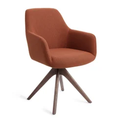 Jesper Home Eetkamerstoelen Met Armleuning|Eetkamerstoel Hiroo Revolve Oak Walnut