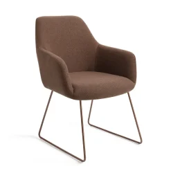 Jesper Home Beige Eetkamerstoelen|Eetkamerstoelen Met Armleuning|Eetkamerstoel Hiroo Slide Rose