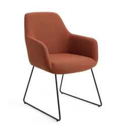 Jesper Home Eetkamerstoelen Met Armleuning|Eetkamerstoel Hiroo Slide Black