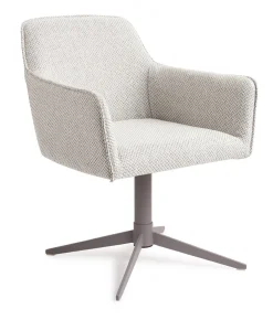 Jesper Home Beige Eetkamerstoelen|Eetkamerstoelen Met Armleuning|Eetkamerstoel Hofu Quad Grey