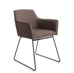 Jesper Home Beige Eetkamerstoelen|Eetkamerstoelen Met Armleuning|Eetkamerstoel Hofu Slide Black